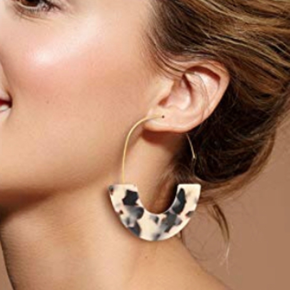 Acrylic Drop Earrings